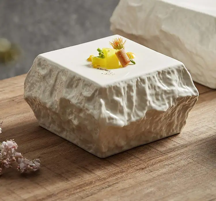Нарезка Stone. Той Посуда. Ширина 19 см. Высота 11 см. Длина  19 см. Вес 2150 гр