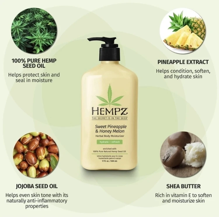 Hempz Sweet Pineapple & Honey Melon молочко для тела 500 мл