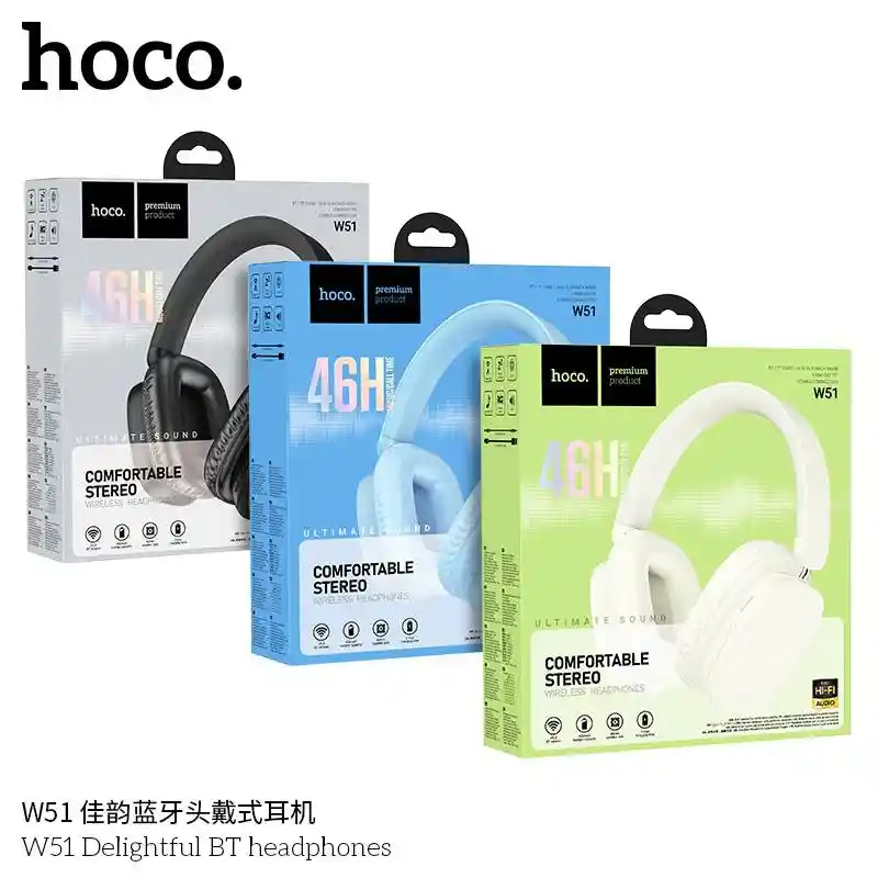 Беспроводные наушники hoco W51
