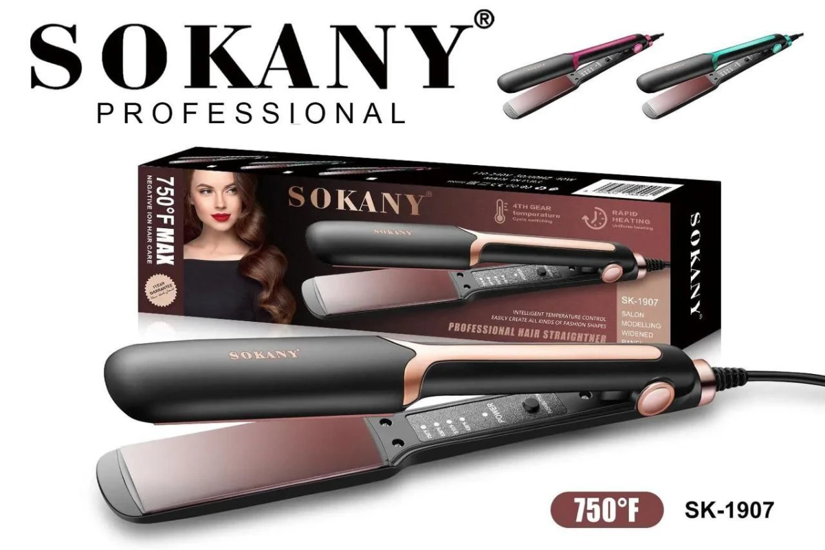 Утюжок SOKANY SK-1907